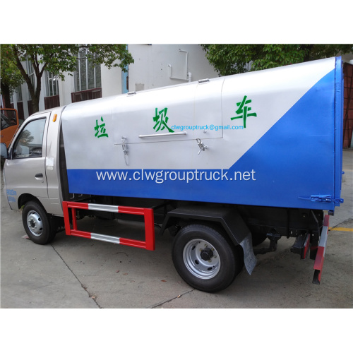 New style 4x2 mini rear loader garbage truck